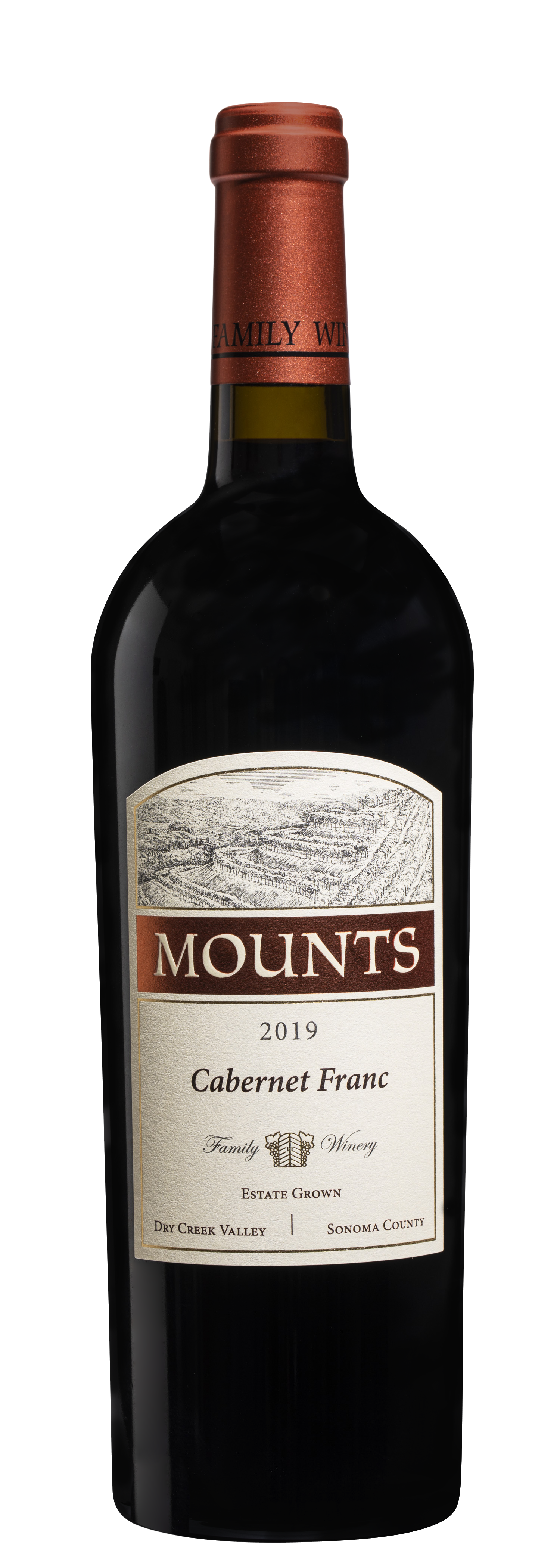 Product Image for 2019 Mounts Cabernet Franc Estate Grown Dry Creek Valley